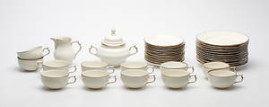 SERVISDELAR, 26 delar, Sanssouci, Rosenthal, 1900-tal.