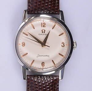 HERRARMBANDSUR, Omega Seamaster stål.