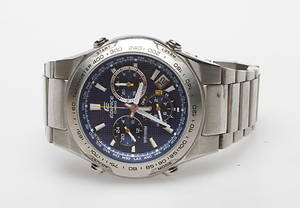 ARMBANDSUR CASIO EDIFICE, EF-528, chronograph, stål.