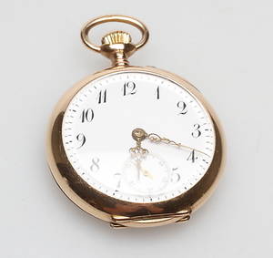 FICKUR mormorsur, 14k, total vikt ca 28 gr.