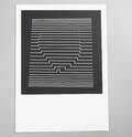 Vasarely Naissances 1968 with 2 silkscreens