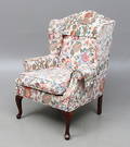 ÖRONLAPPSFÅTÖLJ, Rowe Furniture, 1900-tal.