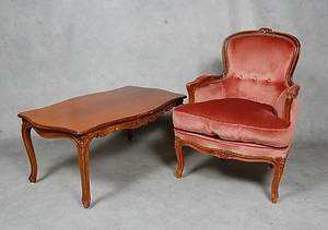 BERGÉRE , BORD, rokokostil, 1900-tal.