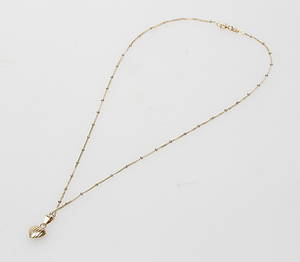 HALSSMYCKE, 18k guld, vikt ca. 2,9 gram.