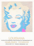 UTSTÄLLNINGSAFFISCH, Andy Warhol, Efter, från utställningen på Louisiana.