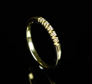 Alliancering, 14 kt. guld