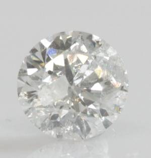 Uindfattet brillant på ca. 0.76 ct.