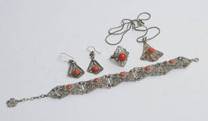 Vintage filigransmykkesæt