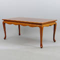 SOFFBORD, mahogny, rokokostil, sent 1900-tal.