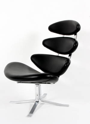 Poul M. Volther 1923 - 2001. Corona hvilestol, Model EJ 5