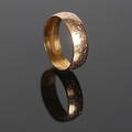 RING, 18 k guld, A Sandelin, Falköping. Vikt 4 gram.