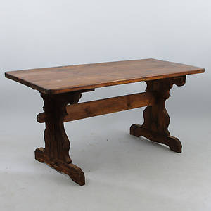 BORD, fur, laserad skiva.