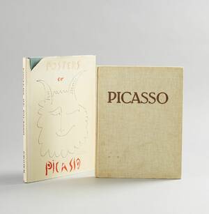 Posters of Picasso 1957 and one more 2 vol
