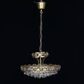 TAKLAMPA med prismor, 1900-tal.