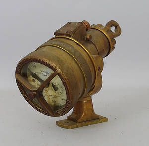 SLÄPLOG, mässing, Walkers.