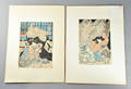 To japanske træsnit, 1800 tallet 2