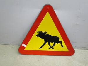 Älgvarningsskylt