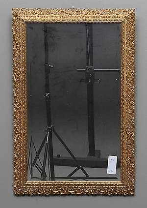 SPEGEL, förgylld, 1900-tal.