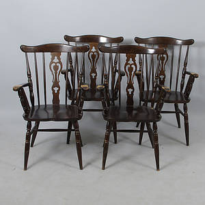 STOLAR, 4 stycken, Windsormodell.