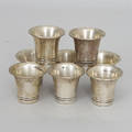 SUPKOPPAR, 8 stycken, silver.