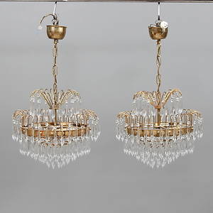 LJUSKRONOR 1 par, 1900-tal.