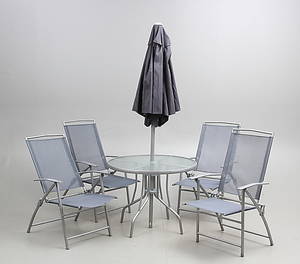 TRÄDGÅRDSGRUPP, 6 delar, 19002000-tal.