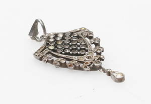 HÄNGE, silver, 18001900-tal.