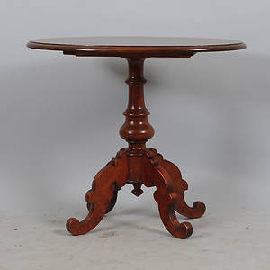 PELARBORD, mahogny, rokokostil.