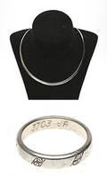 HALSRING, Ring, sterlingsilver.