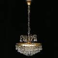 TAKLAMPA med prismor, 1900-tal.