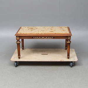 SOFFBORD, med stenskiva, Louis XVI-stil, 2000-tal.