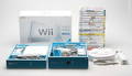 SPELKONSOL, 2 handkontroller, 20 spel, Nintendo WII.