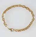 Armband, ankarlänk i 18K guld