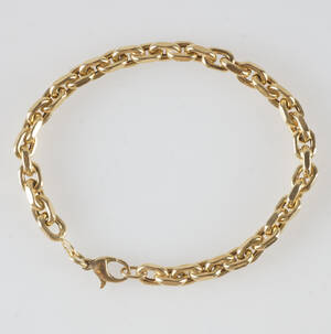 Armband, ankarlänk i 18K guld