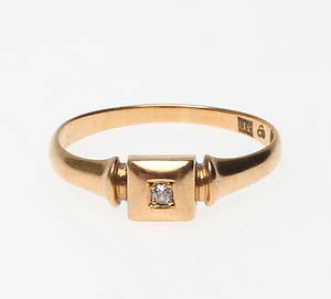 DIAMANTRING 18 K.