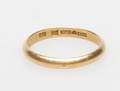 RING, 20k guld, vikt ca. 4,9 gram.