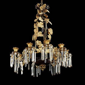 LJUSKRONA, 18001900-tal. Höjd ca 70 cm.