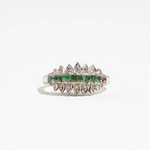 Ring 18 k vitguld