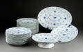 Bing  Grøndahl. Sommerfugl tallerkener og fade i porcelæn 26