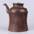 KAFFEPANNA, koppar, 1800-tal.
