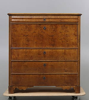 CHIFFONJÉ, björk, 1800-tal.
