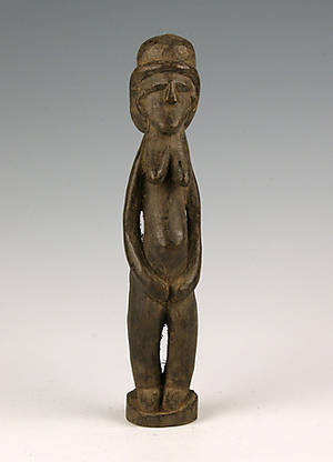 WEIBLICHE STATUETTE, Temne, Sierra Leone.