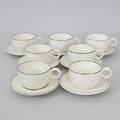 KAFFESERVIS, Birka, design Stig Lindberg, Gustavsberg.