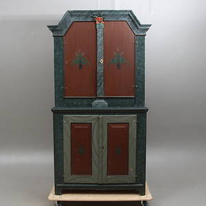 SALSSKÅP, gustavianskt, 171800-tal.