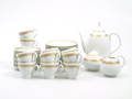 KAFFESERVIS, porslin, 39 delar, Poesie, Hutschenreuther.