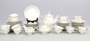 KAFFESERVIS, 45 delar, Karlskrona,  1900-tal.