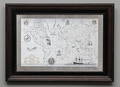 KARTA. Silver, The Royal geographical society silver map. England.