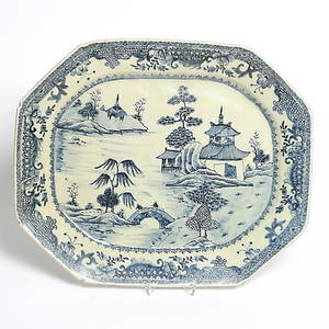 STEKFAT, porslin, Chien Lung, Kina, 1700-tal.