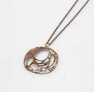 HALSSMYCKE, brons, möjligtvis Finland, 1900-talets andra hälft.