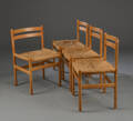 Dansk møbelproducent. Fire spisestole af eg 4 Denne vare er sat til omsalg under nyt varenummer 4745068